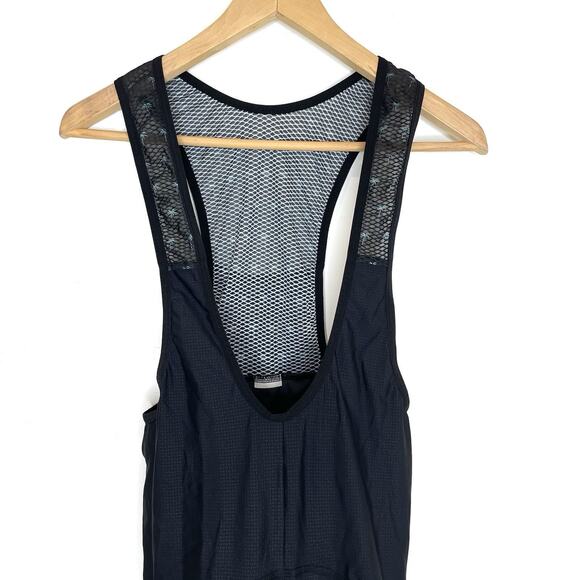 Team Zoot Mens Medium Cycling Bibs Palm Trees Black Pockets Triathlon Cycling - Picture 2 of 8